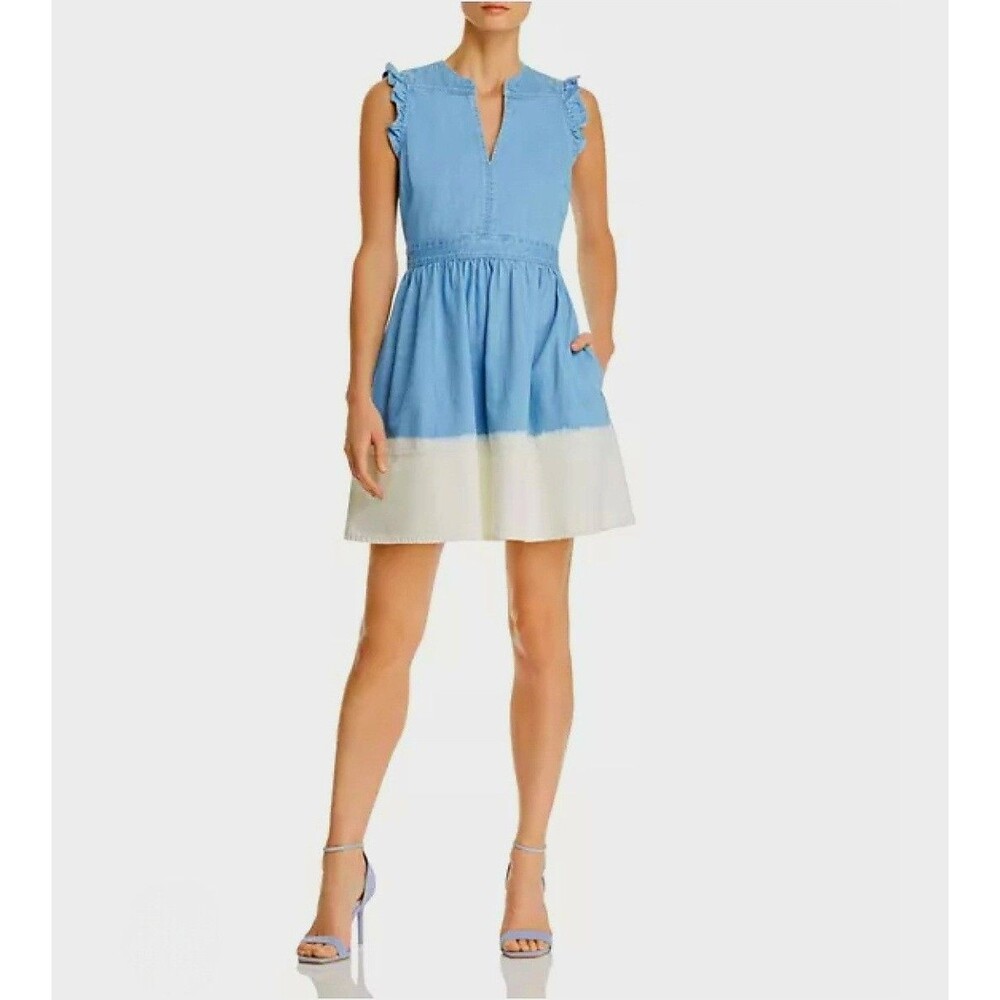 Kate Spade New York DIP- DYED denim Dress Size 6